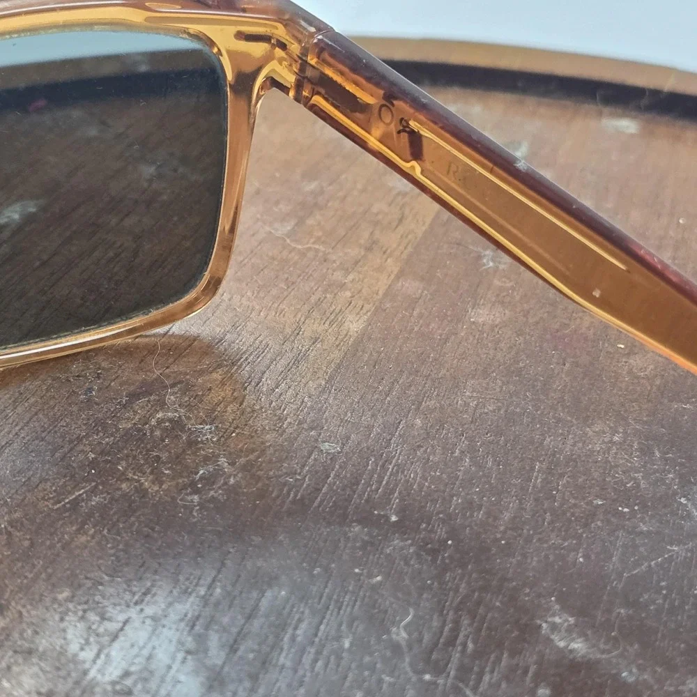 Roka Barton Sunglasses Mens 56-18-134 Brown Gray Tinted Square E7547-0956